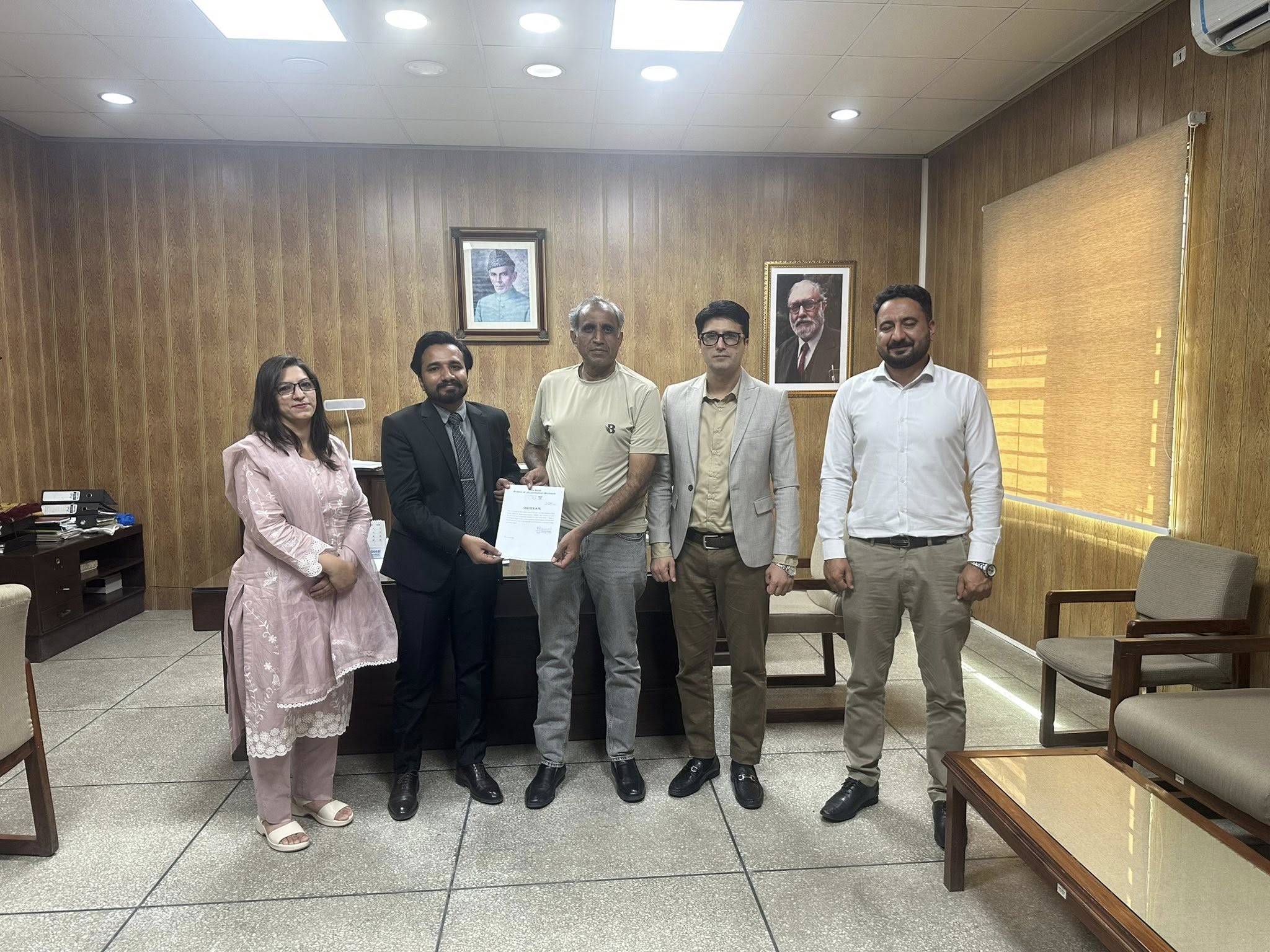 Mr. Haroon Ahmad Successfully Defends PhD Thesis at Abdus Salam-SMS